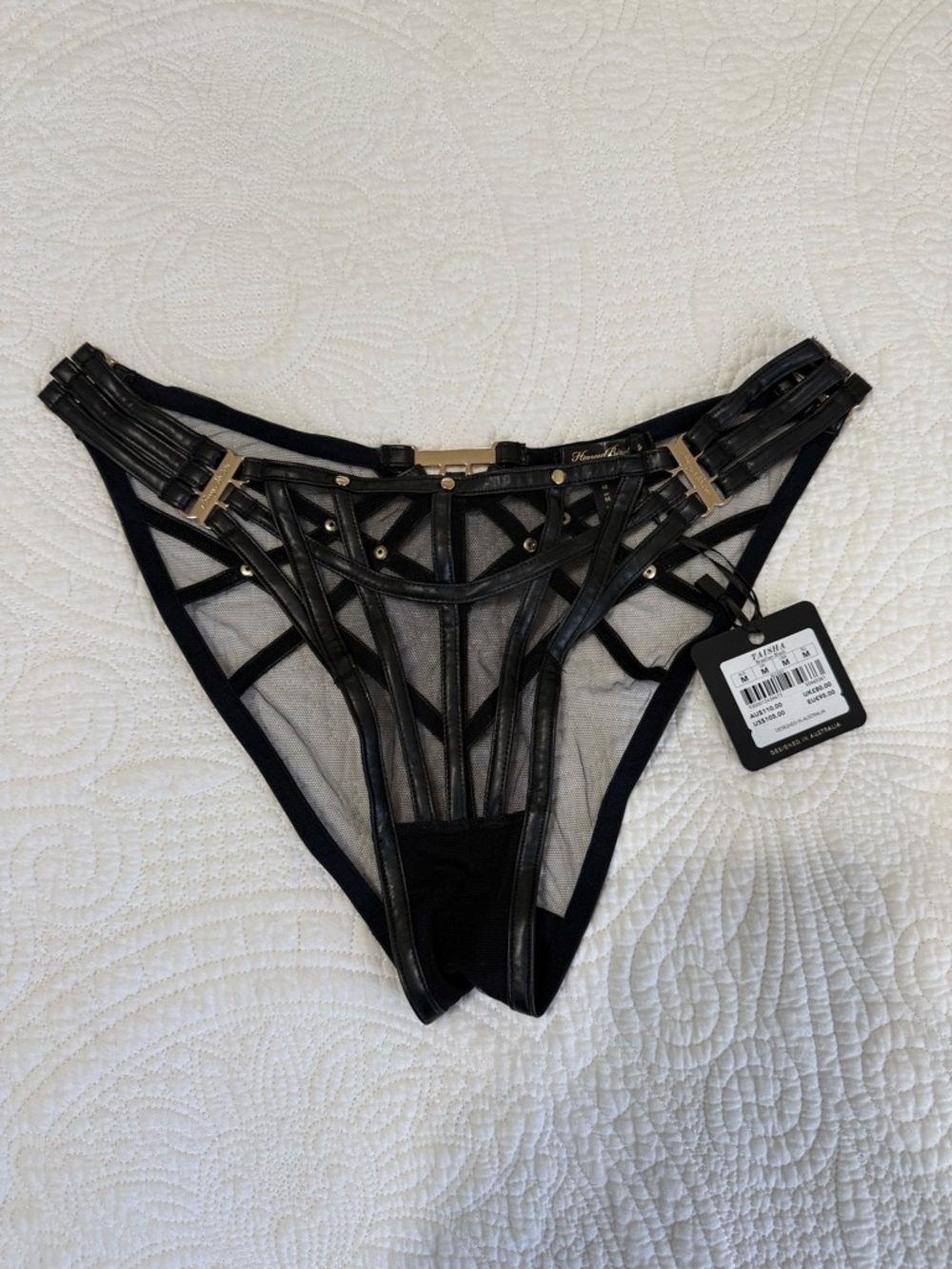 Honey Birdette TAISHA Panty Brief Medium NWT